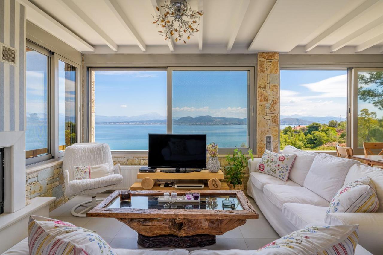 Crystal Beach Villa Chalkís Exteriér fotografie