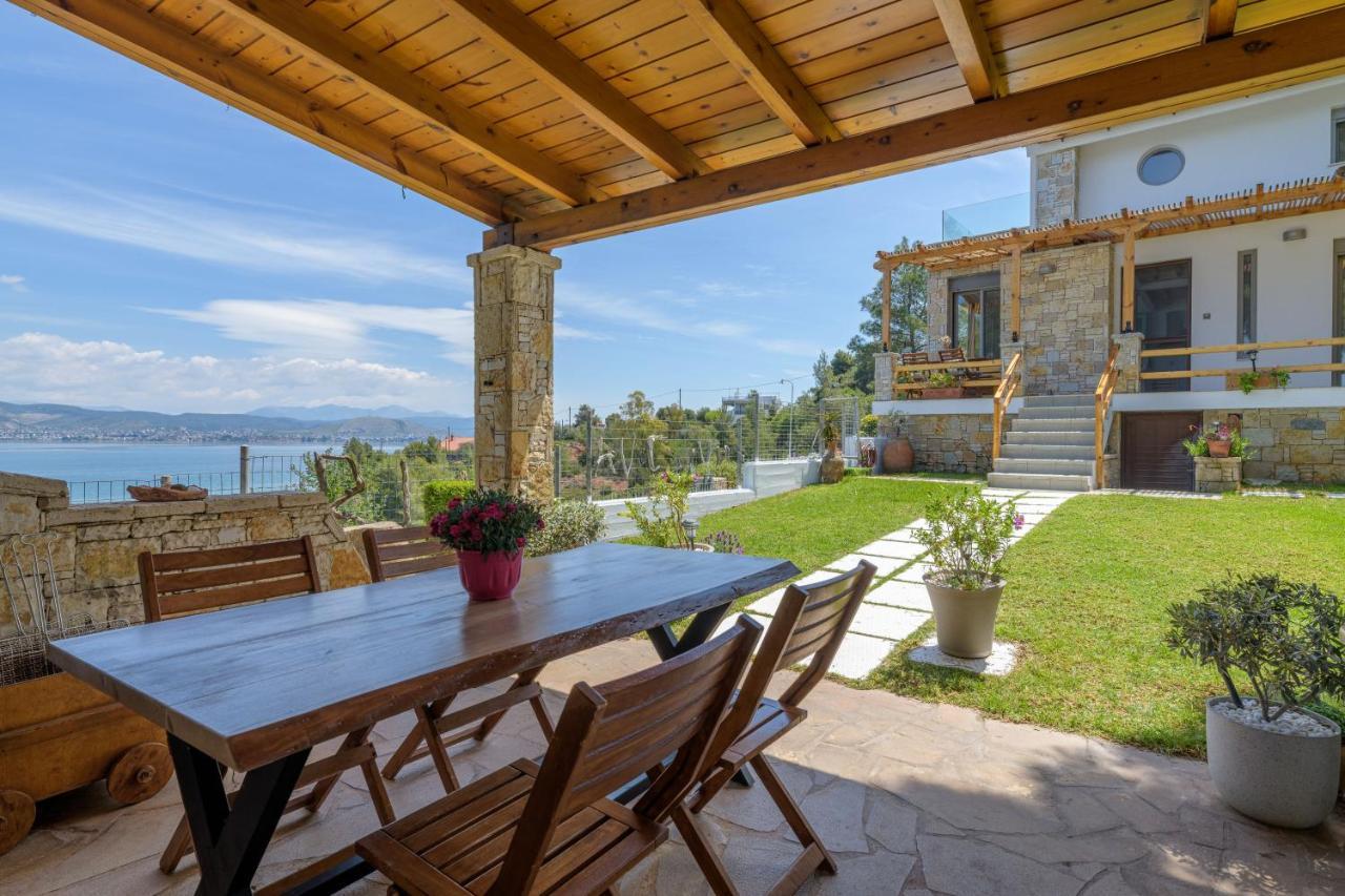 Crystal Beach Villa Chalkís Exteriér fotografie