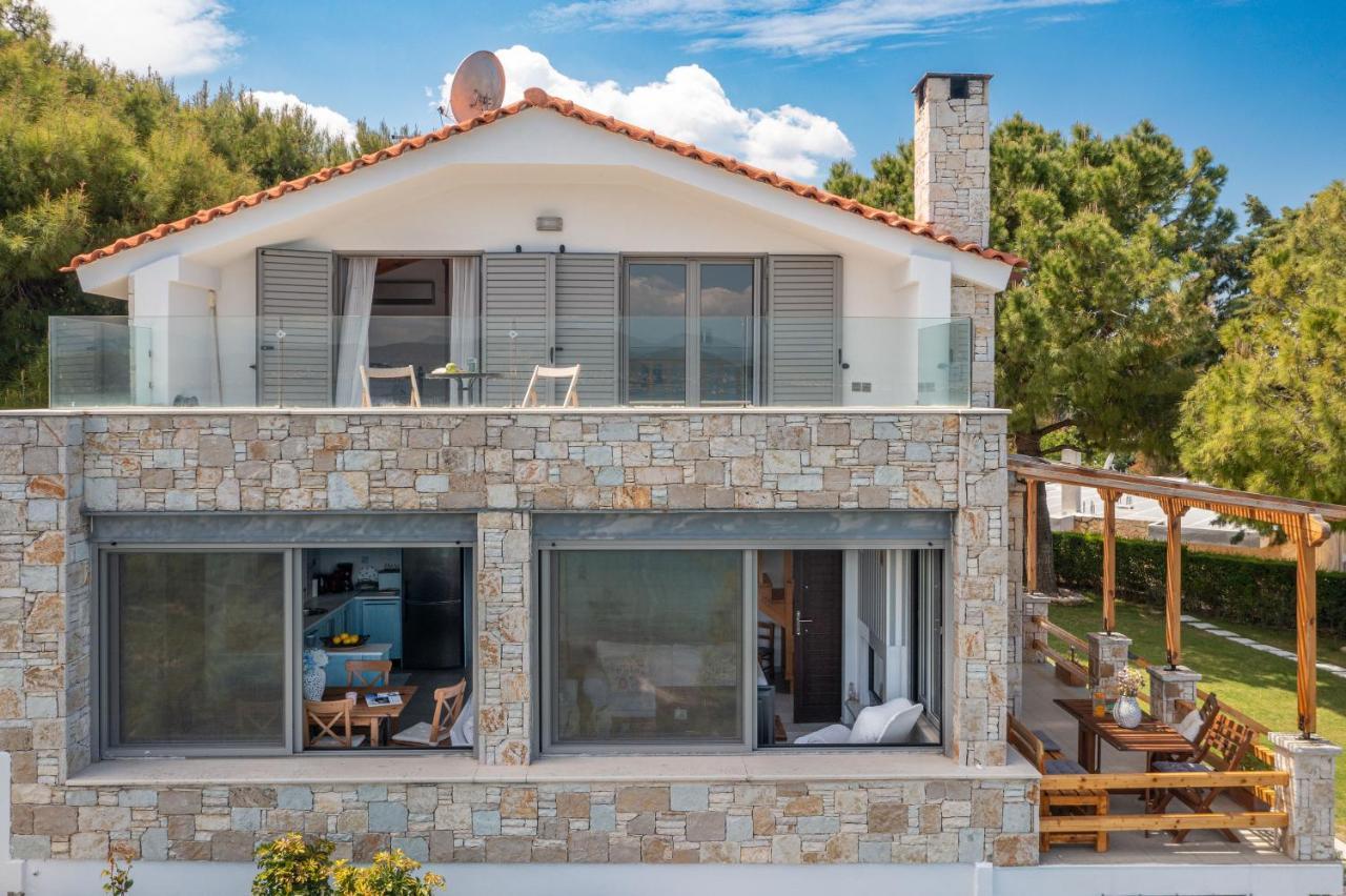 Crystal Beach Villa Chalkís Exteriér fotografie