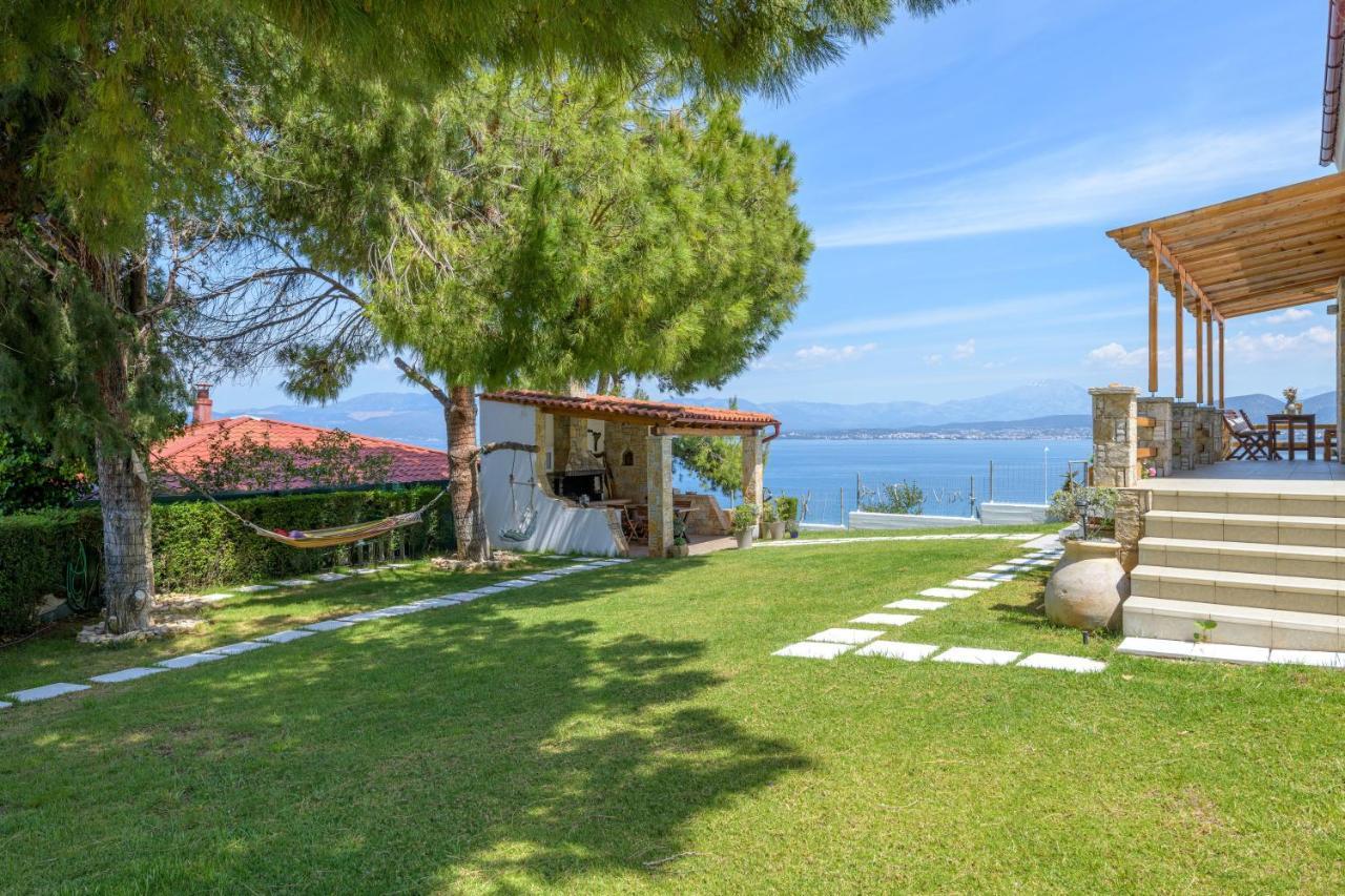 Crystal Beach Villa Chalkís Exteriér fotografie