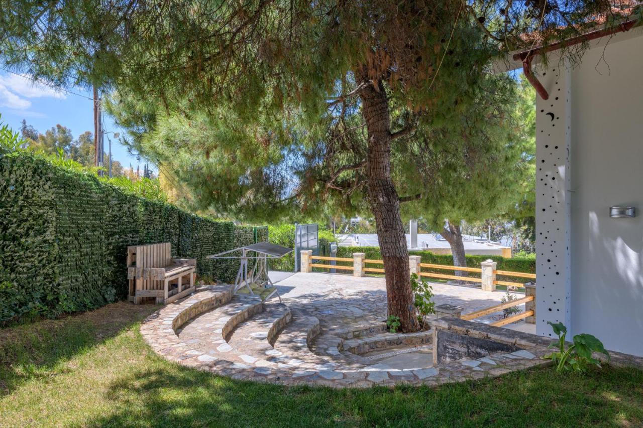 Crystal Beach Villa Chalkís Exteriér fotografie