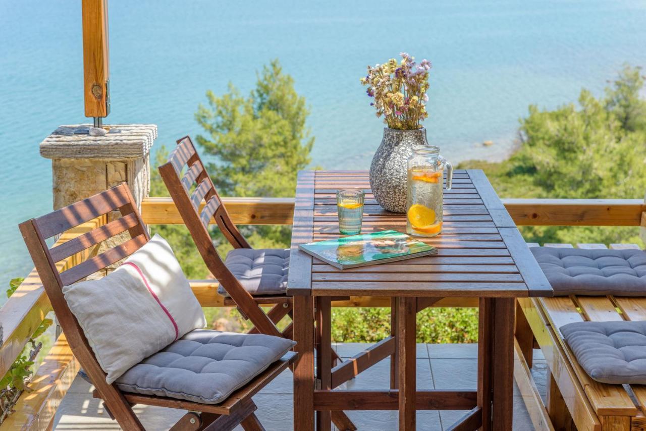 Crystal Beach Villa Chalkís Exteriér fotografie