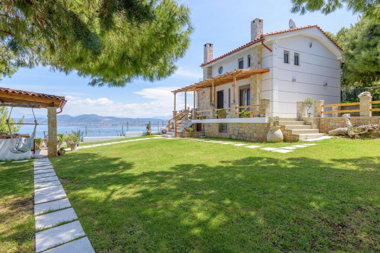 Crystal Beach Villa Chalkís Exteriér fotografie