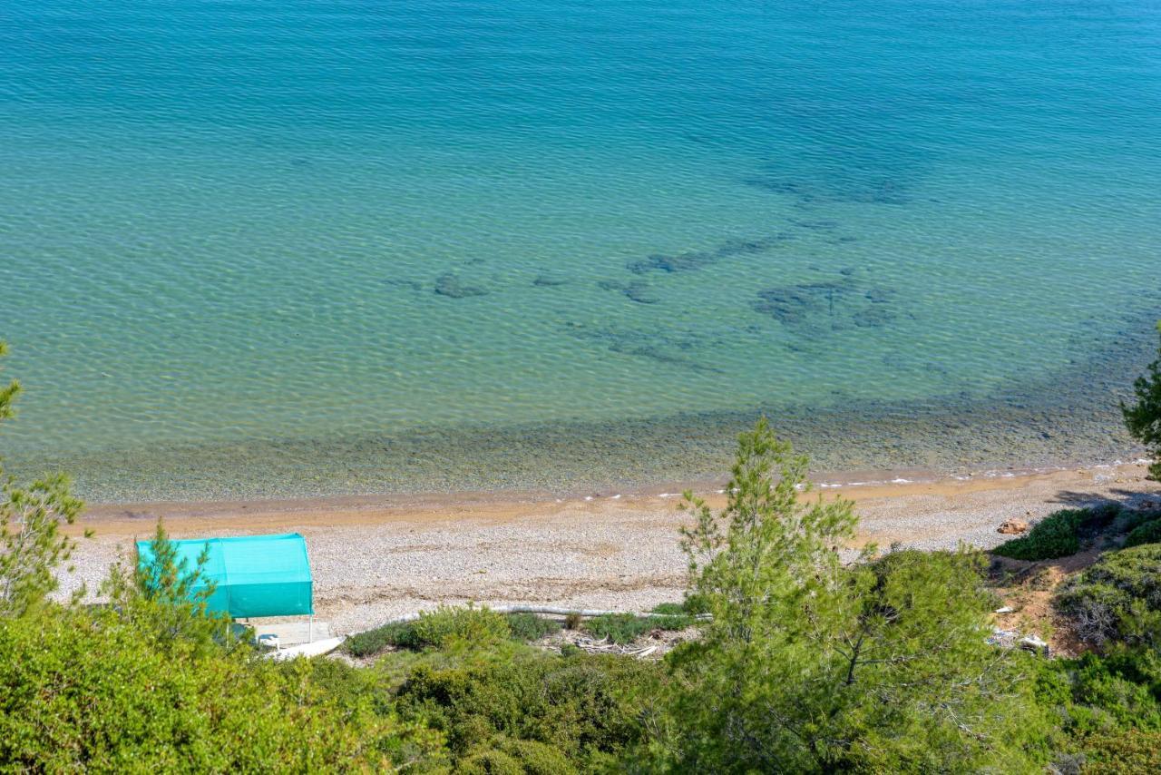 Crystal Beach Villa Chalkís Exteriér fotografie
